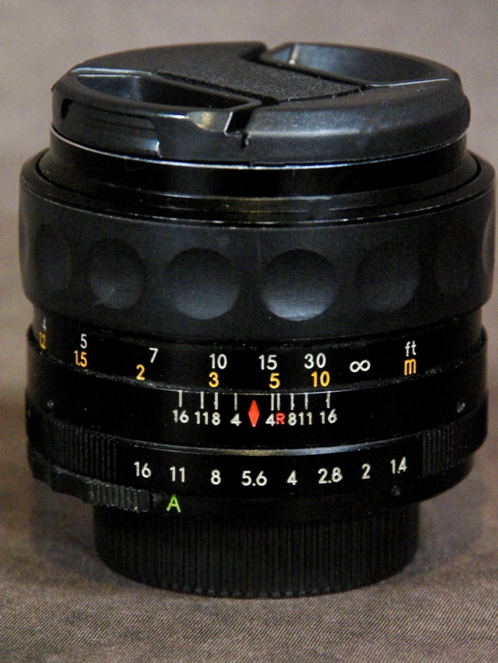 Auto Revuenon 55mm f/1.4 Tomioka Planar Lens M42